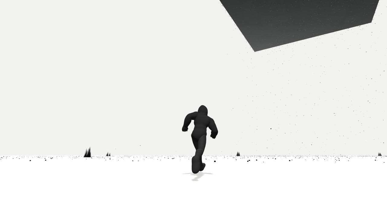The character running across THE CORE